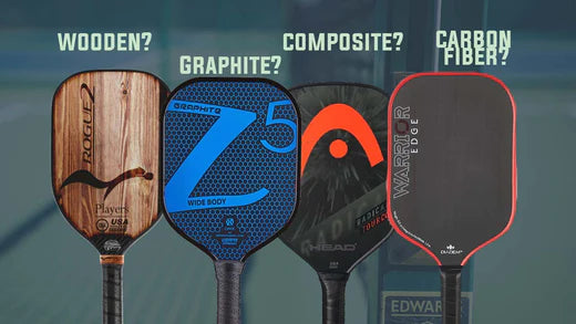 The Different Materials Used in Pickleball Paddles – Kiwi Labs Pickleball