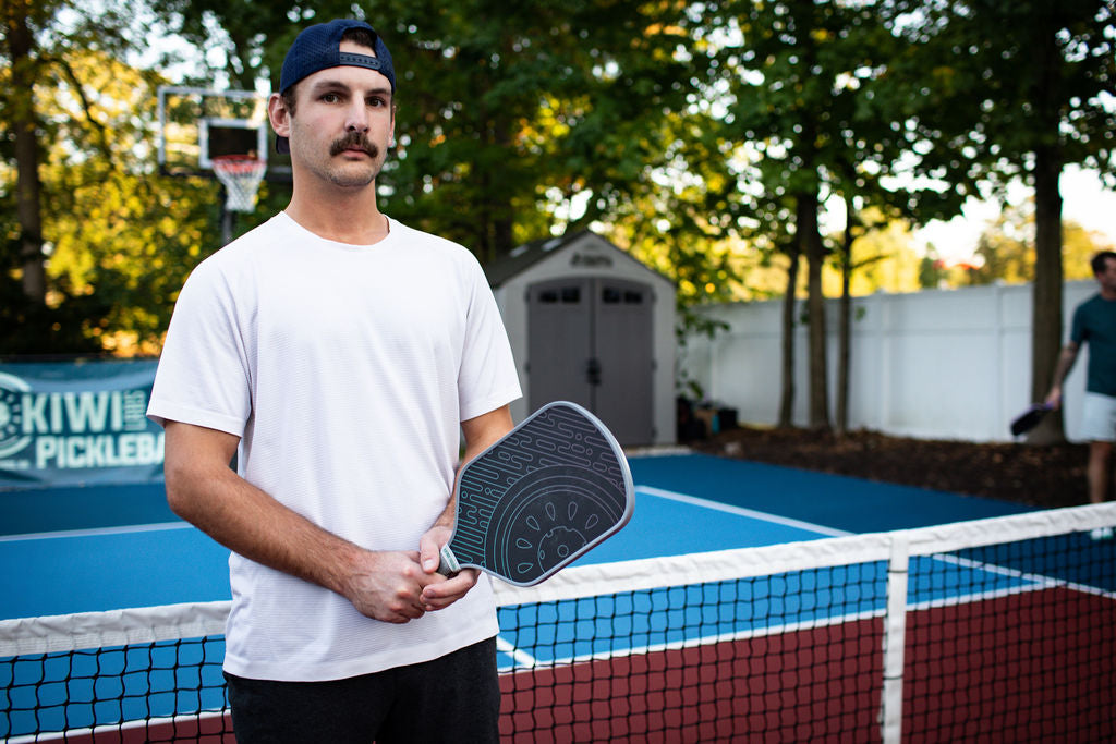 Circuit Dual-Foam Pickleball Paddle From KiwiLabs Pickleball | t700 Thermoformed Carbon Fiber