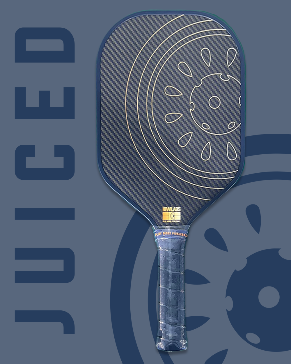 Juiced | Kiwilabs Pickleball Kevlar 3k Carbon Fiber Power