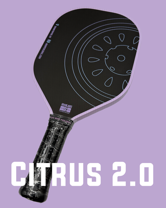 Citrus 2.0 | Raw Carbon Fiber Pickleball Paddle