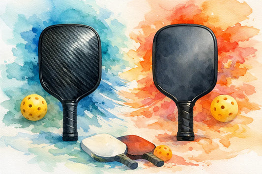 Carbon Face Versus Graphite Paddles: What Wins?