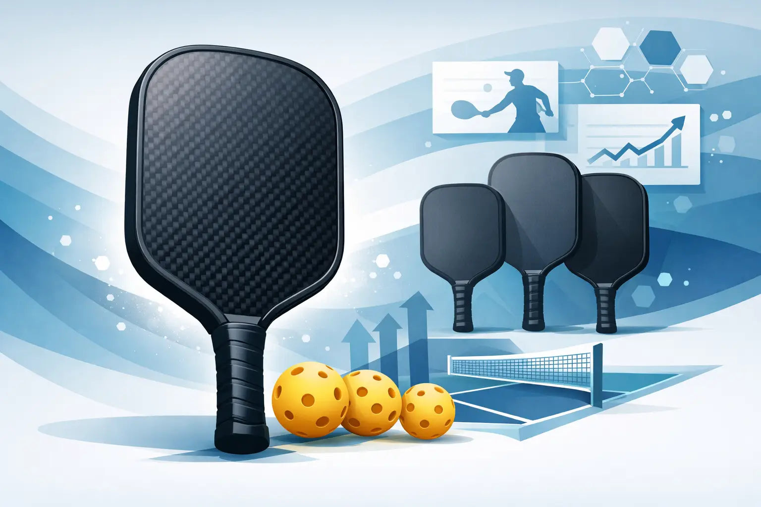 Raw Carbon Fiber Pickleball Paddle Benefits