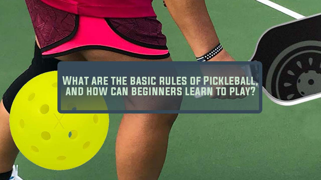 What are the basic rules of Pickleball, and how can beginners learn to play?