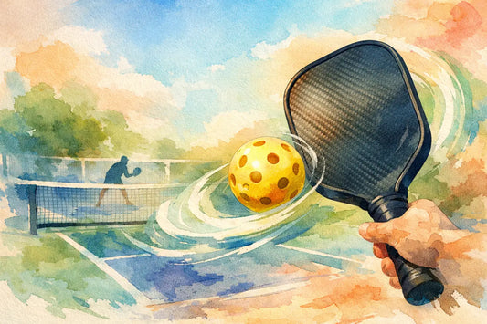 How to Add Topspin Serves in Pickleball