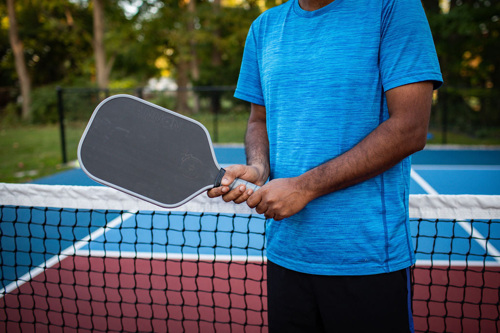 Cannon Unibody Raw Carbon Pickleball Paddle | Kiwilabs Cannon | Thermoformed Power Series