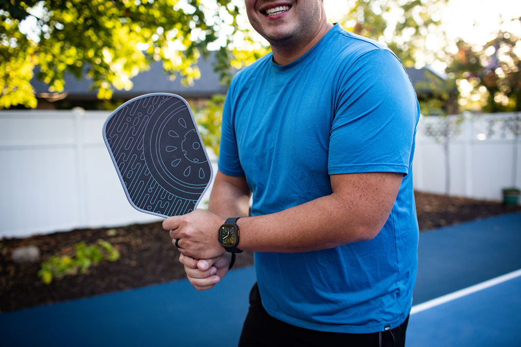 Circuit Dual-Foam Pickleball Paddle From KiwiLabs Pickleball | t700 Thermoformed Carbon Fiber