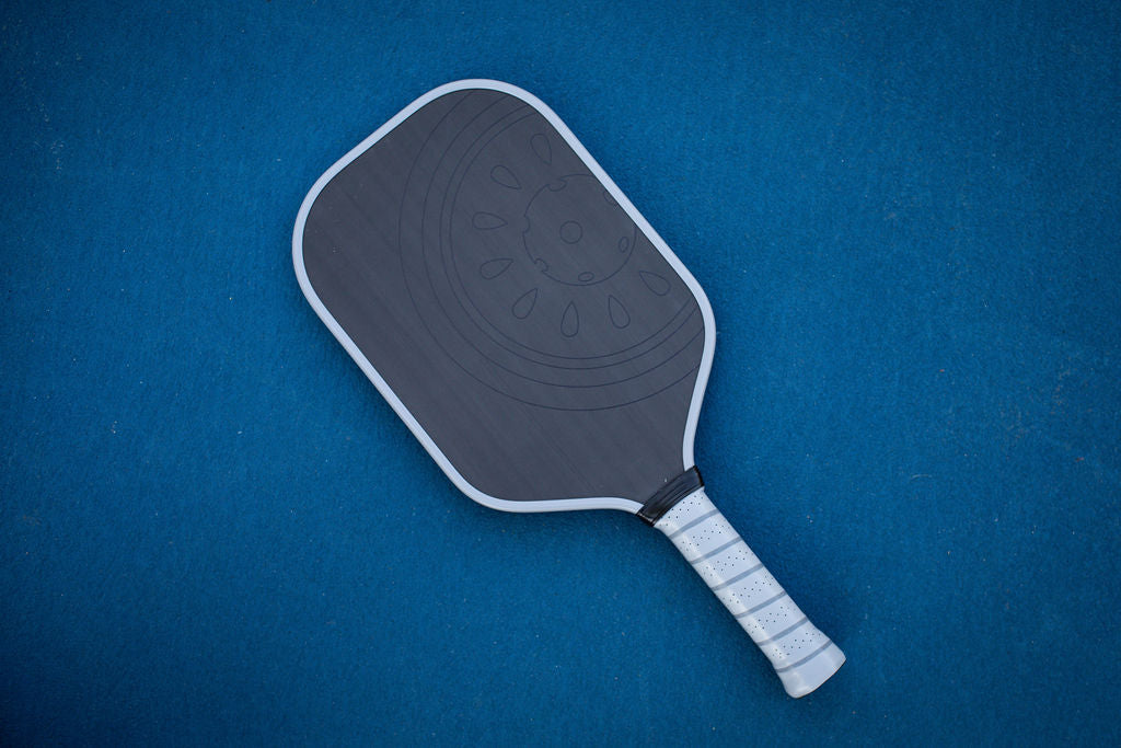 Cannon Unibody Raw Carbon Pickleball Paddle | Kiwilabs Cannon | Thermoformed Power Series