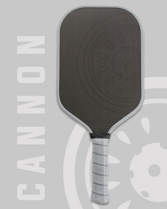 Cannon Unibody Raw Carbon Pickleball Paddle | Kiwilabs Cannon | Thermoformed Power Series