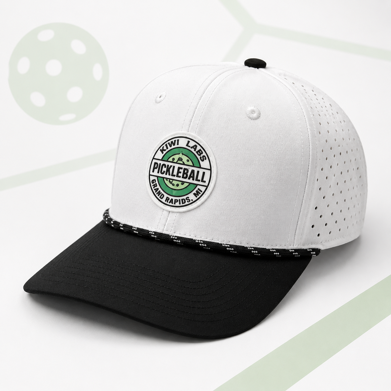 Pickleball Snapback Hat | Paracord Design with Water-Resistant Fabric