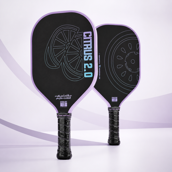 Citrus 2.0 | Raw Carbon Fiber Pickleball Paddle — Kiwi Labs Pickleball