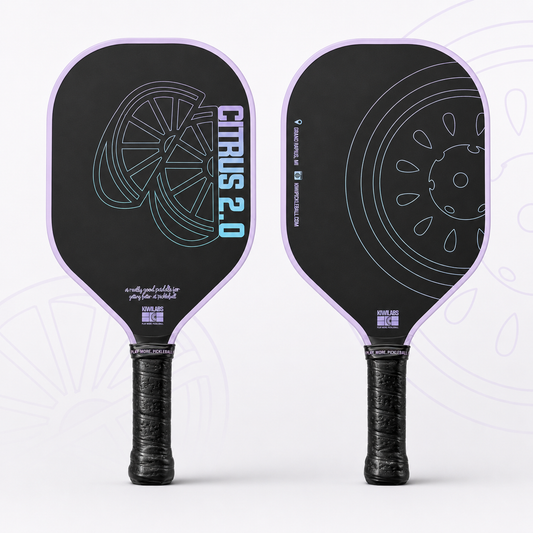 Citrus 2.0 | Raw Carbon Fiber Pickleball Paddle