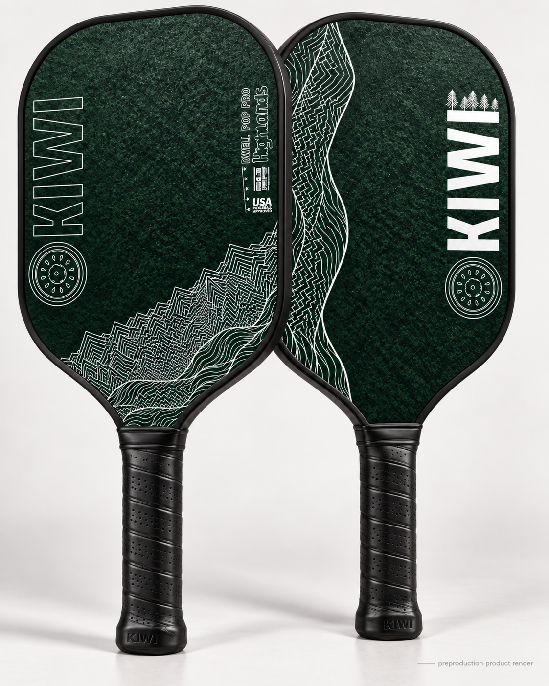 PREORDER: Dwell Pop Pro Project Highland - Enhanced Grit Tier 1 EPP Foam Carbon Fiber Paddle