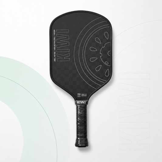 DwellPop Gen 4 Pickleball Paddle – 12K Carbon Fiber, Full Foam Core, Hybrid Shape (8.1oz)