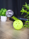 DwellPop Gen 4 Pickleball Paddle – 12K Carbon Fiber, Full Foam Core, Hybrid Shape (8.1oz)