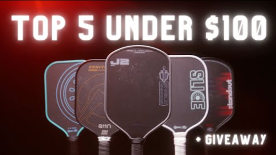 Load video: a review of the top paddles under 100 dollars, including two kiwilabs paddles