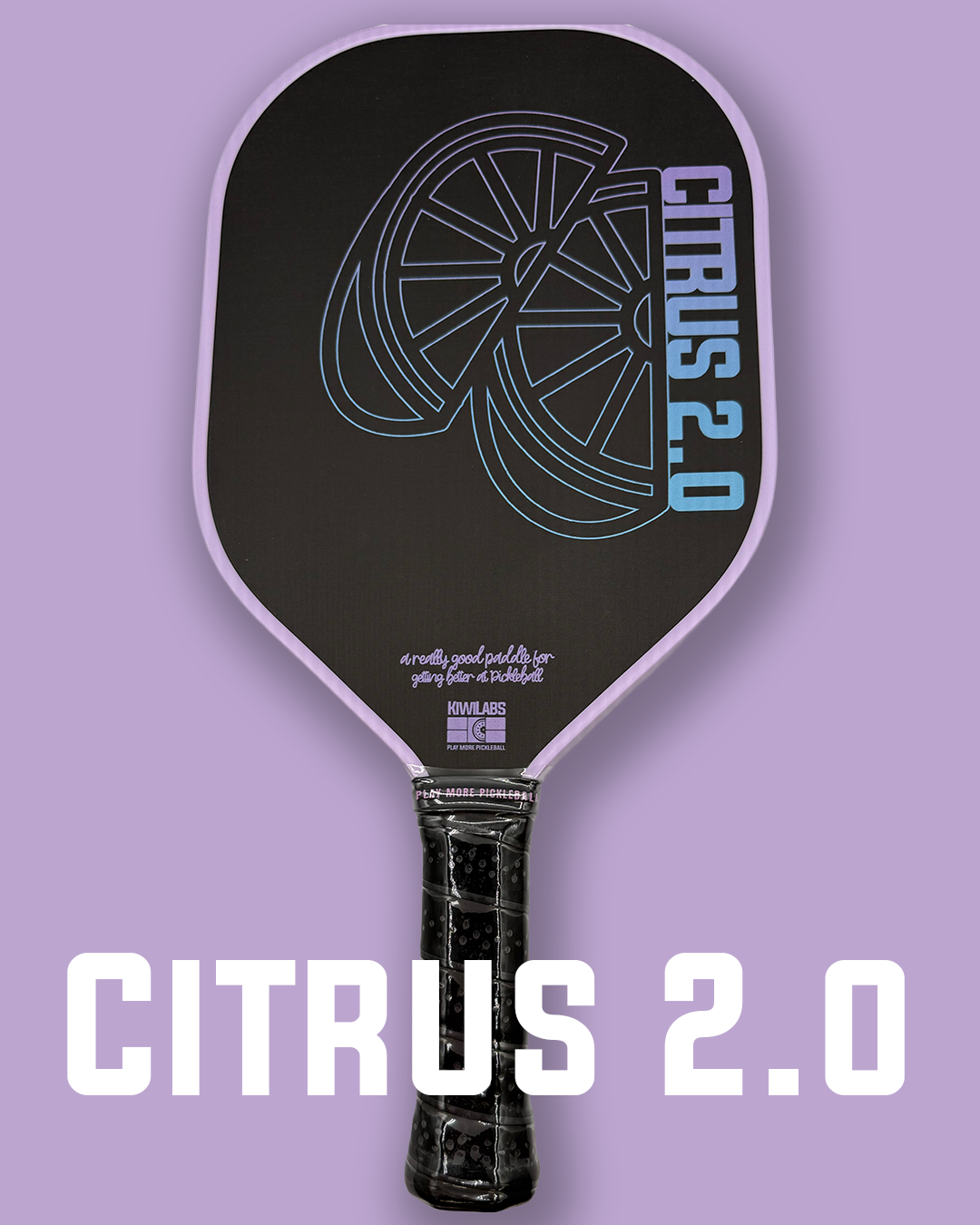 Citrus 2.0 | Raw Carbon Fiber Pickleball Paddle