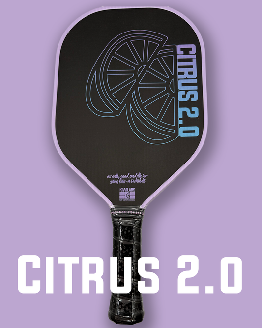 Citrus 2.0 | Raw Carbon Fiber Pickleball Paddle