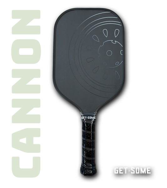 Cannon Unibody Raw Carbon Pickleball Paddle | Kiwilabs Cannon