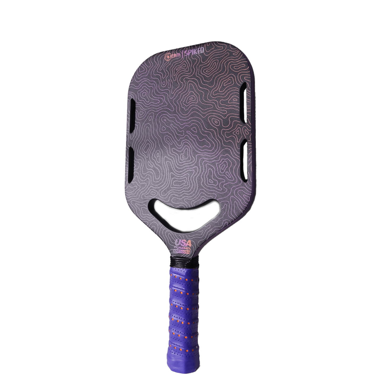 (PREORDER) Spiked Carbon Fiber Pickleball Paddle | Edgeless 3k Carbon ...